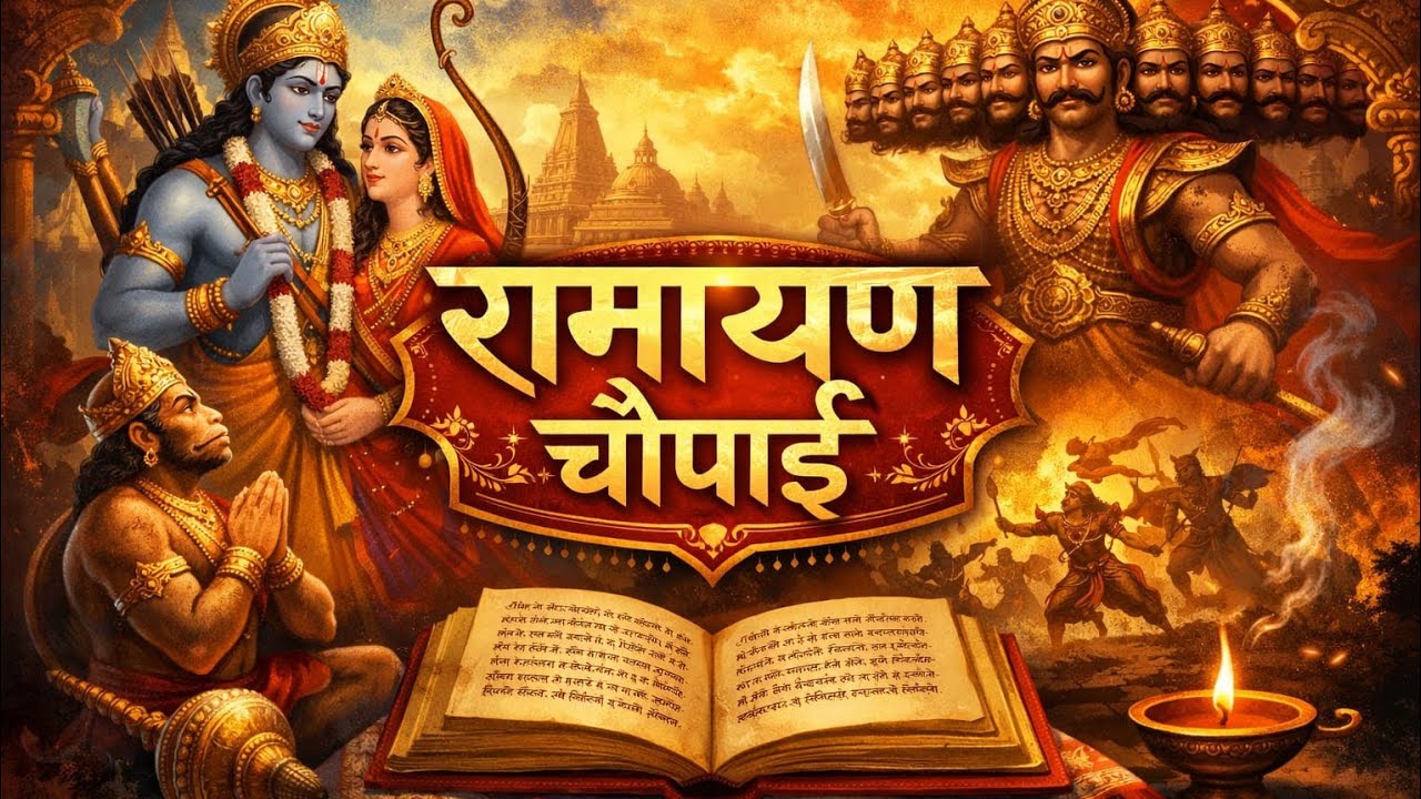 रामचरितमानस की पावन चौपाई | मन को शांति देने वाला राम भजन | Ramcharitmanas Chaupai