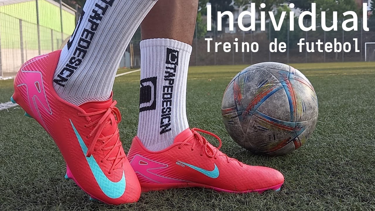 TREINO SOLO DE FUTEBOL | Sessão Completa