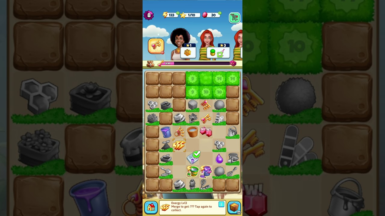 how to play MERGE AWAY mini game in HamsterKombat