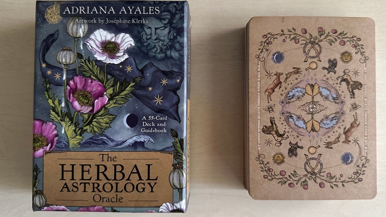The Herbal Astrology Oracle - Oráculo da Astrologia de Ervas - Adeiana Ayales & Joséphine Klerks