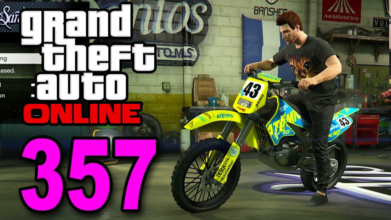 Grand Theft Auto 5 Multiplayer - Part 357 - Custom Sanchez (GTA Online Gameplay)