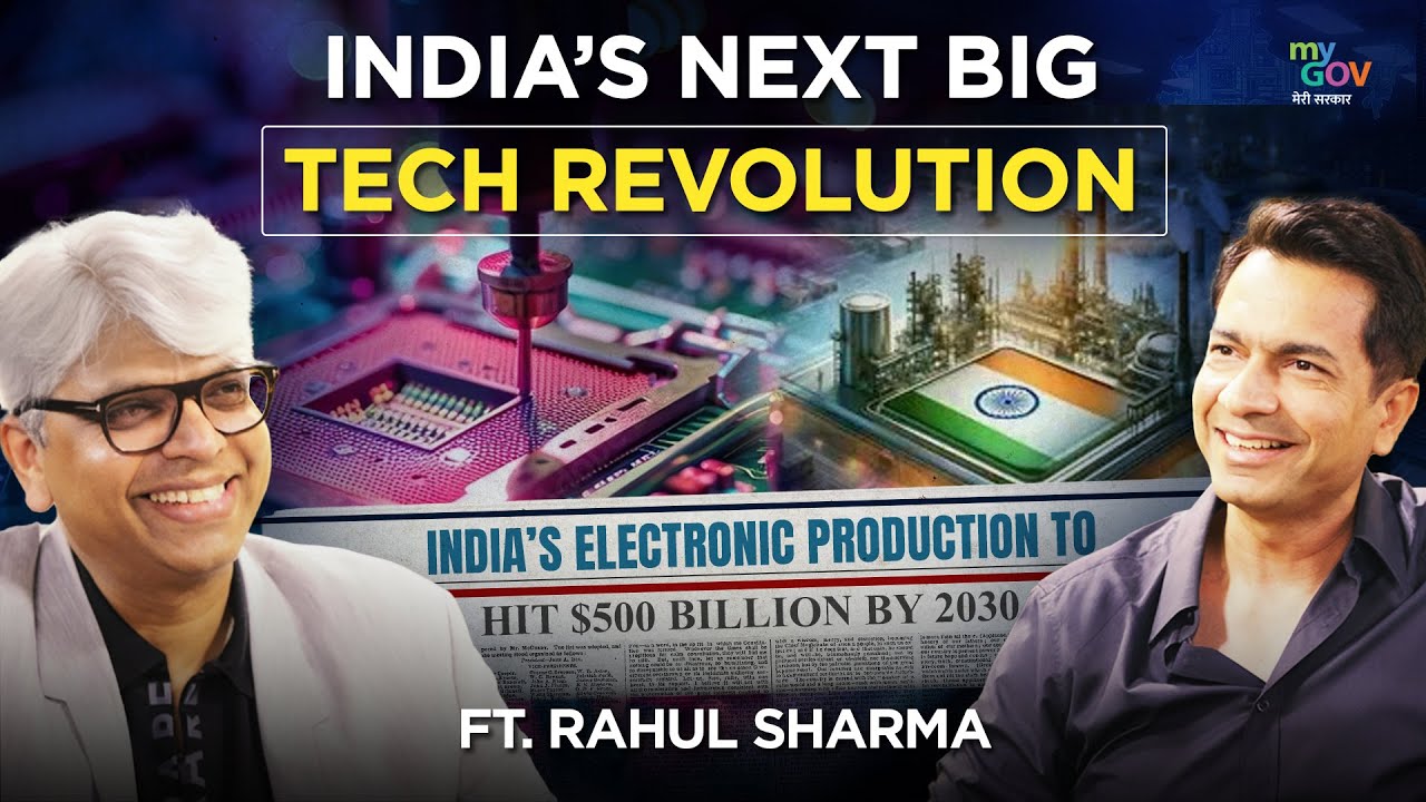 INSIDE India’s $500 Billion Tech Mission: Micromax Founder Rahul Sharma on AI, Chips & Building Big