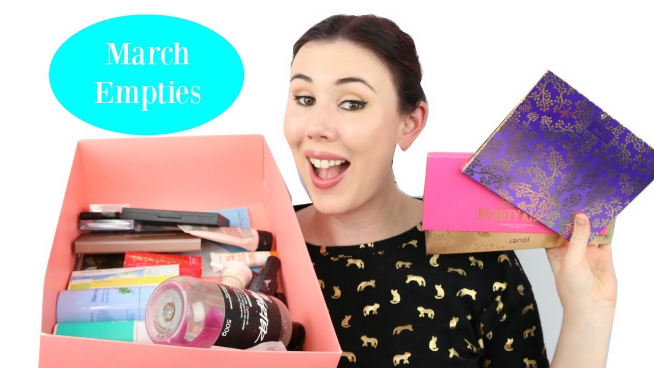 Product Empties | March 2018 & Review of Products I Decluttered