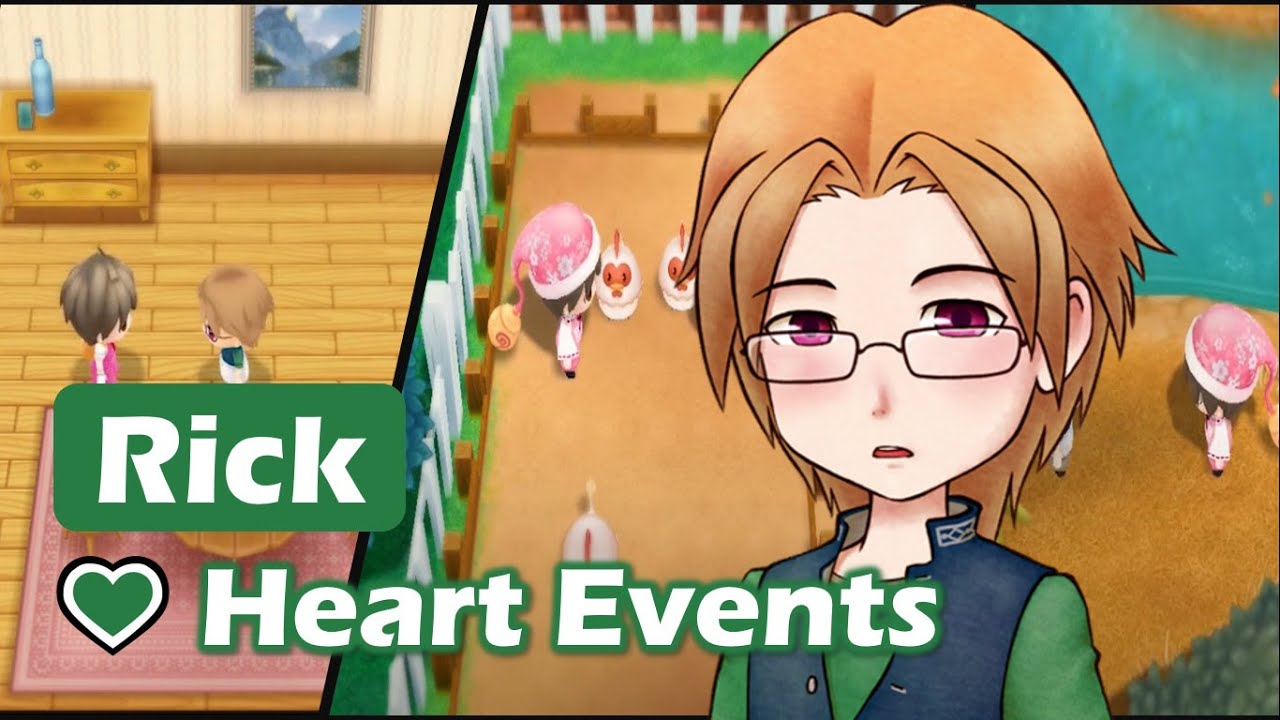 Rick All Heart Events | Story of Seasons: Friends of Mineral Town
