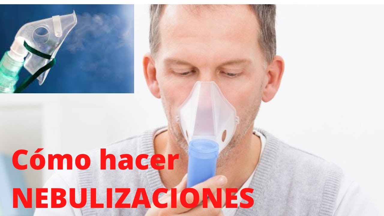 Cómo utilizar un nebulizador