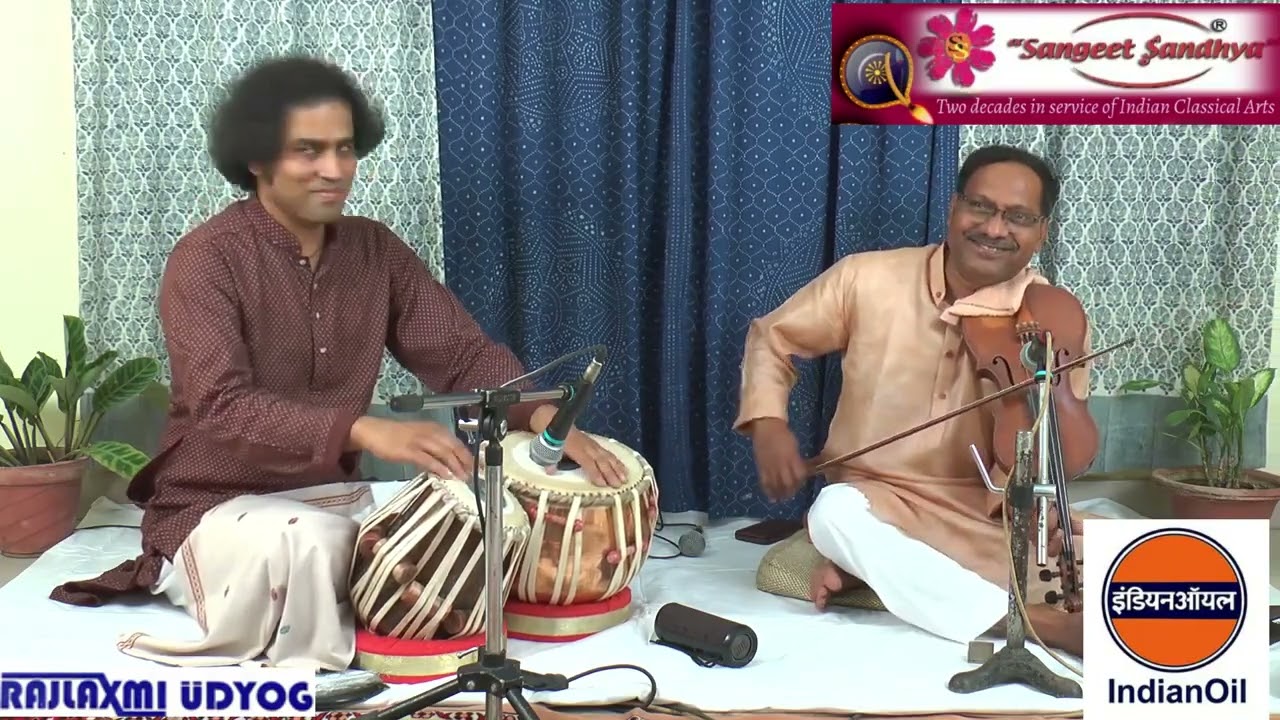 Raag  Hamsadhwani-Pt. Praveen Sheolikar - Violin, Tabla-Shri Ramendra Singh Solanki-3 Apr 2021.