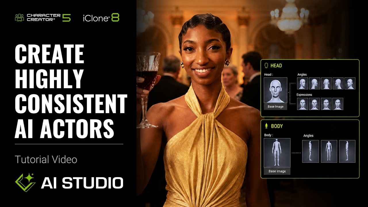 Create Highly Consistent AI Actors | AI Studio Tutorial