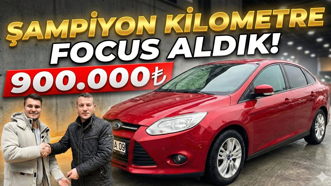 Aile Arabası Ford Focus 1.6 Aldık ! 900.000₺
