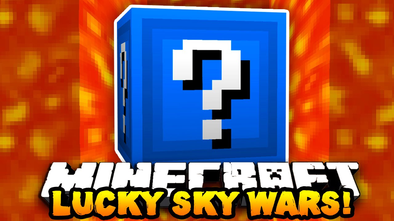 Minecraft LUCKY BLOCK SKYWARS 