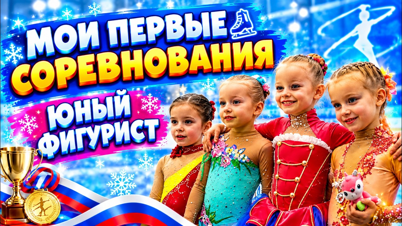 МОИ ПЕРВЫЕ СОРЕВНОВАНИЯ.ЮНЫЙ ФИГУРИСТ