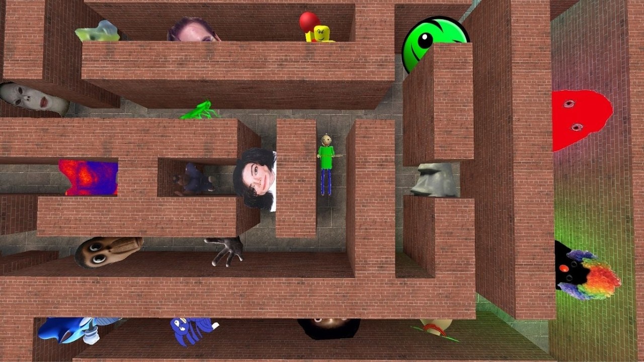 Horror Obunga Burger Officer Earl And Auughh Angry Munci Goof Nextbot Fun Gmod #Nextbot #gmod