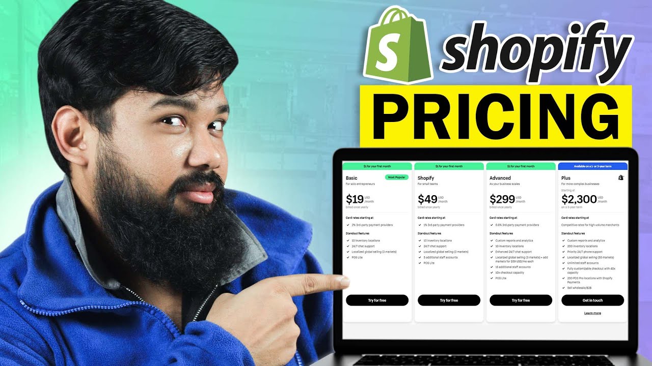 Shopify Pricing Plans in 2025 & Budget Breakdown of Shopify Website Development