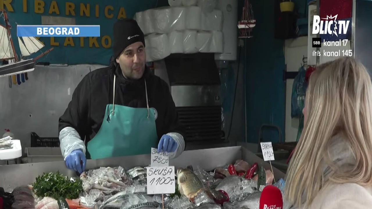 PRVI DAN POSTA: Proverili smo cene ribe na pijaci - evo koliko košta večera