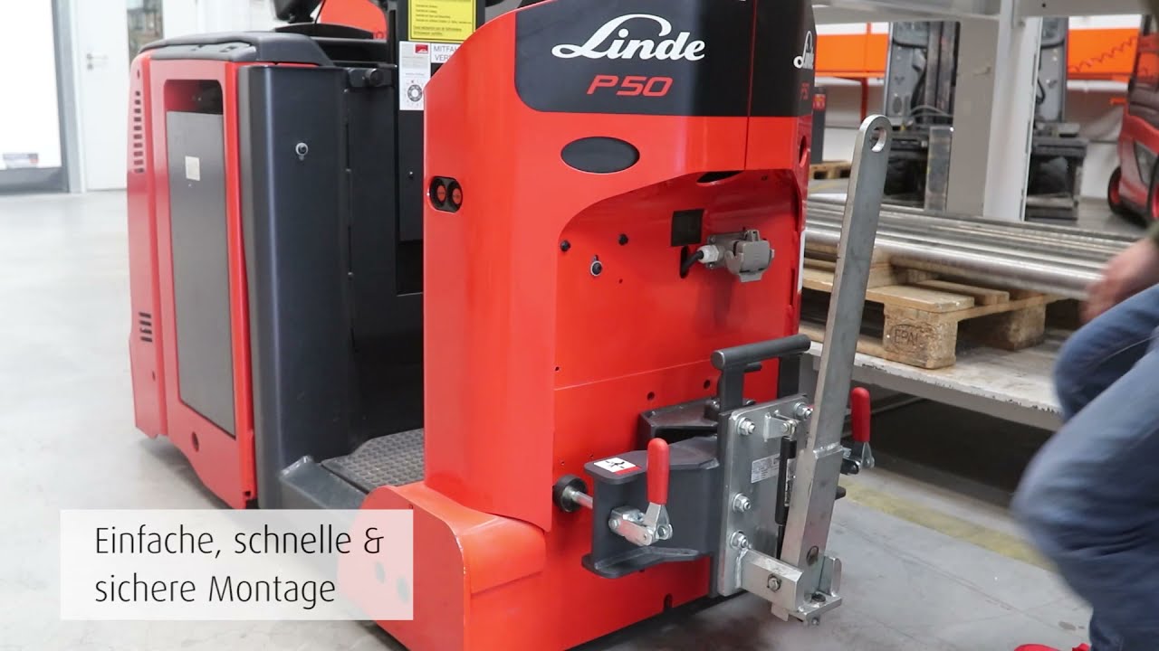 Schnellwechsel-Adapter f&uuml;r Logistikz&uuml;ge