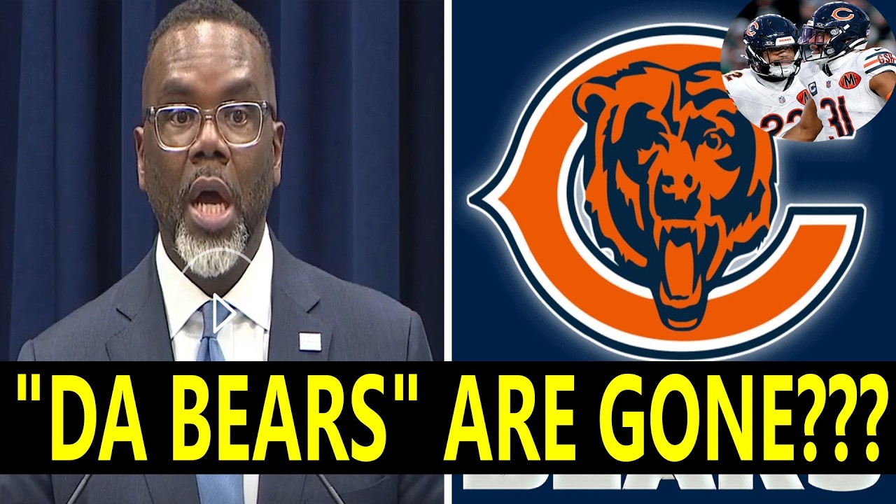 Chicago Bears LEAVING After 100+ Years - Chicagoans DEMAND Mayor Brandon Johnson RESIGNS in SHAME!