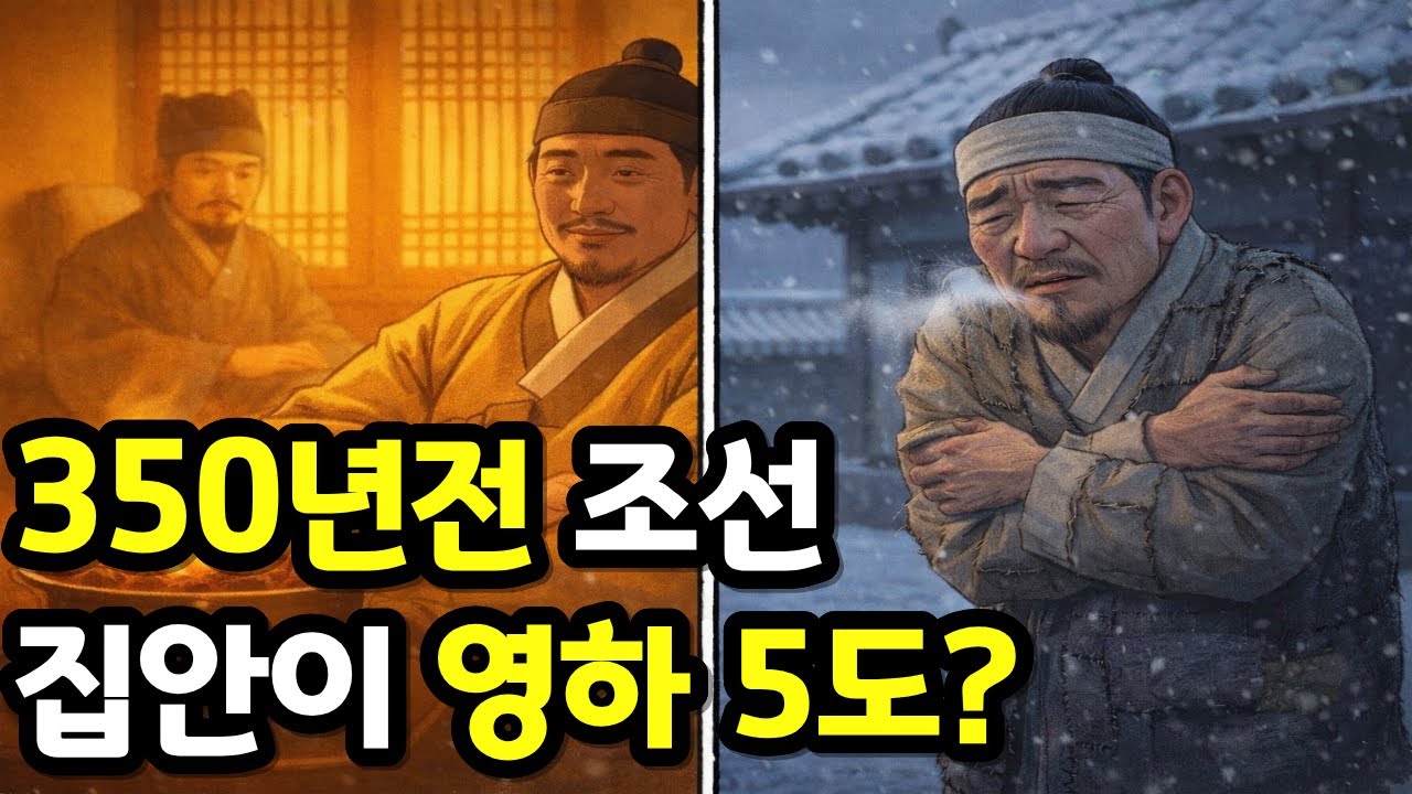2026년 우리는 몰랐던 이야기 | 영하 15도 방 안에서… 조선의 겨울, 절반은 봄을 못 봤다