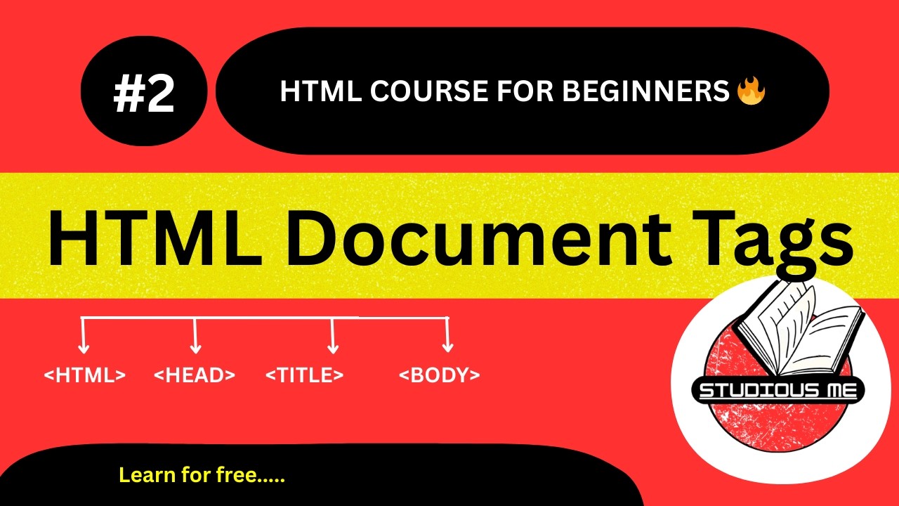 HTML Document Tags Explained in 10 Minutes 🔥| Complete Beginner Guide in [ Hindi ]