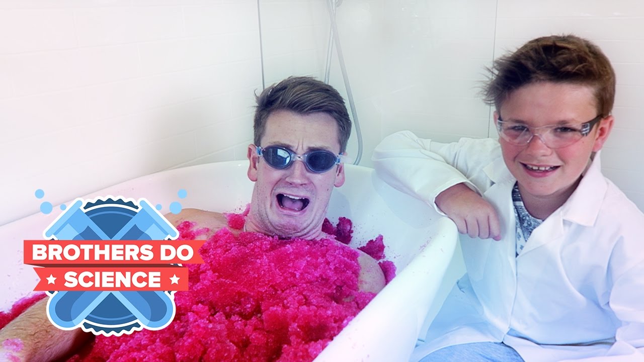 THE ULTIMATE JELLY BATH | Brothers Do Science