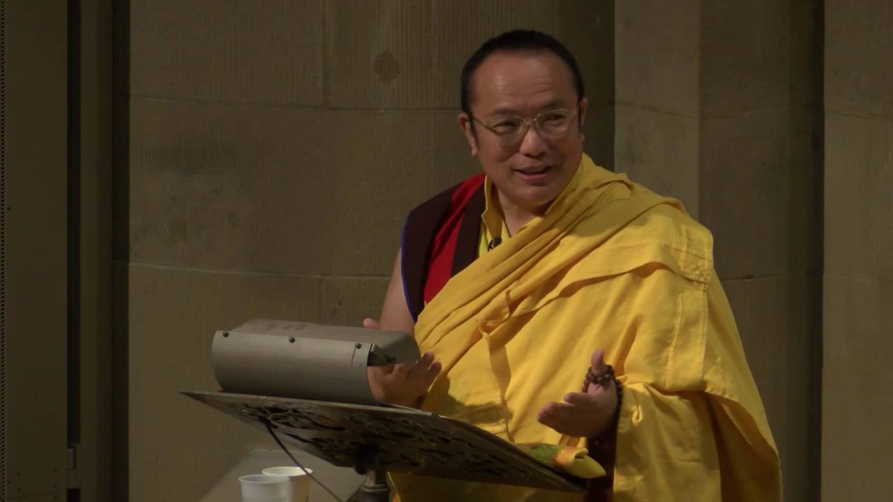 Talk by HH Chamgon Kenting Tai Situpa at Stanford University