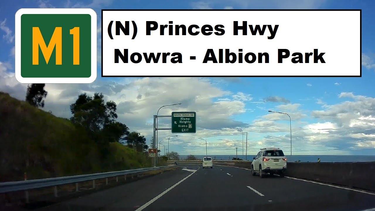 A,M1 Princes Hwy drive in Sydney 001 via Nowra - Albion Park