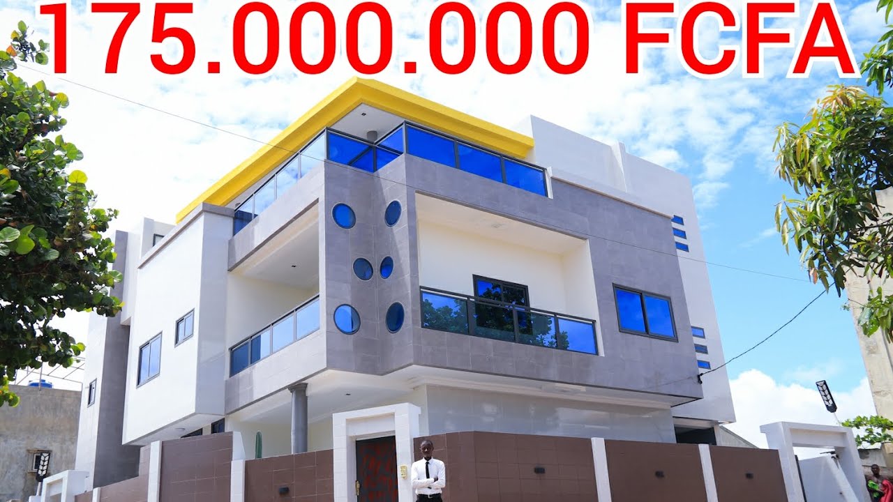 A 175 000 000 FCFA ACHETEZ CETTE VILLA LUXUEUSE A COTONOU BENIN
