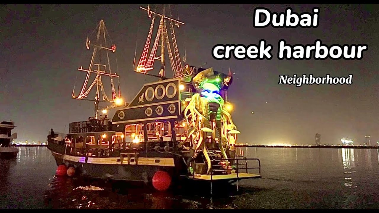 Dubai new downtown / Creek Harbor