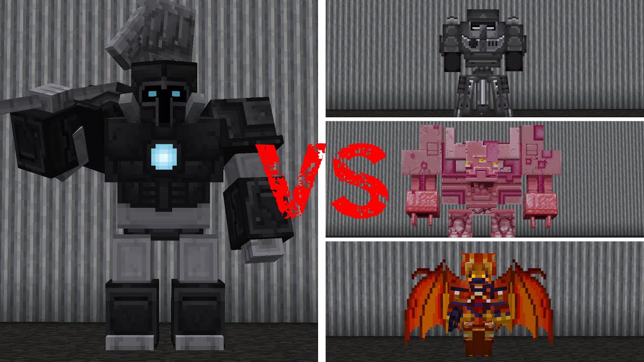 Nameless Guardian vs. Jerotes Village | Minecraft Mob Battle 19