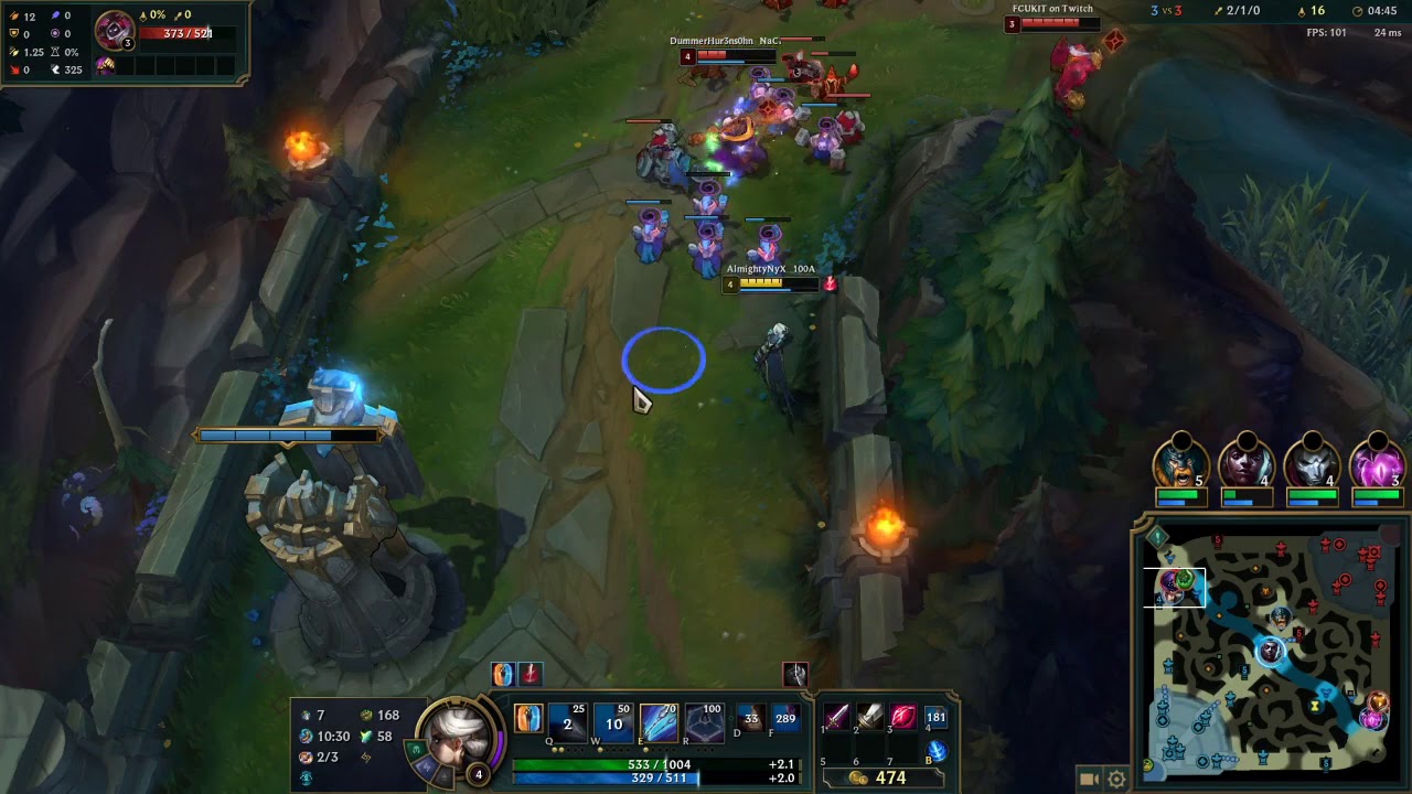 imagine getting Omnistone outplayed with Electrocute | Camille
