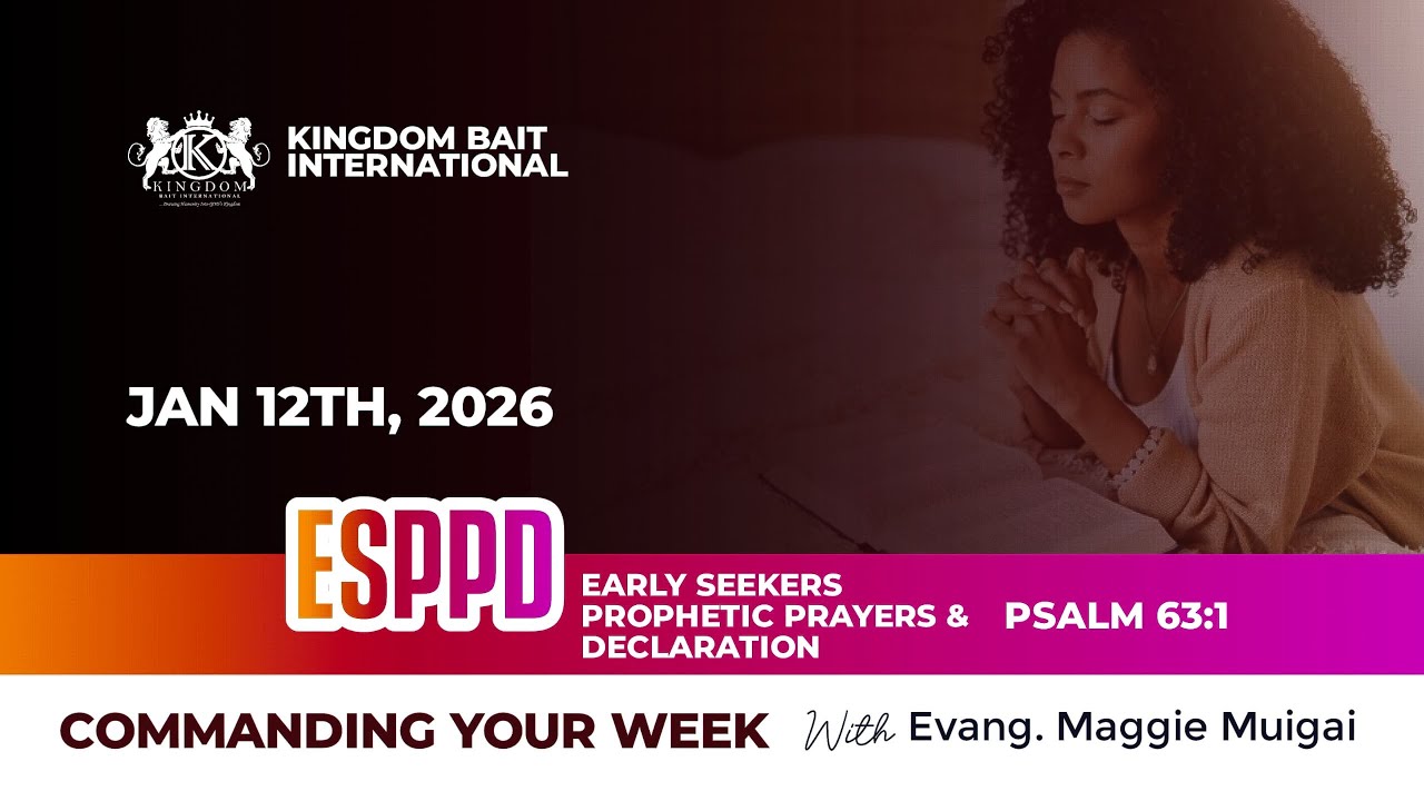 KBI Upper Room Prayer || Commanding Your New Week  w/ Evang. Maggie Muigai