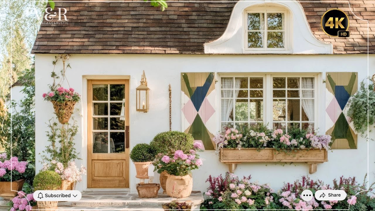 Rustic Summer Home Decor Ideas That Mix Parisian Elegance with Cozy Cottage Garden Finds