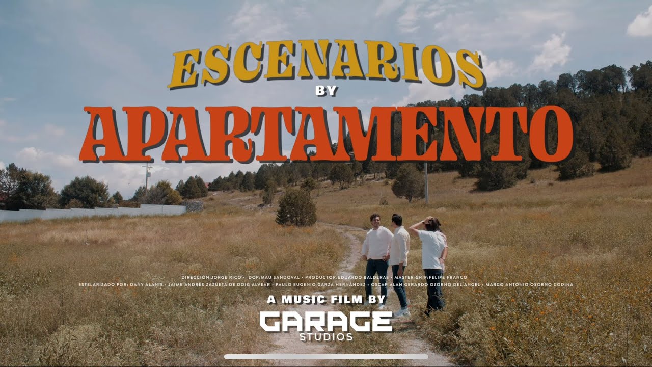 apartamento - escenarios (video oficial)