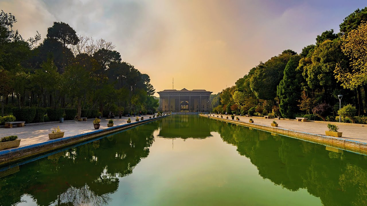 Chehel Sotoun. Isfahan, Iran