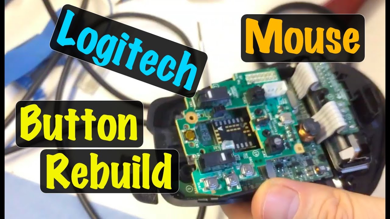 Two Approaches for a Logitech Mouse Double Click Repair & Bonus Mouse Skates Upgrade (G700 / G700S)