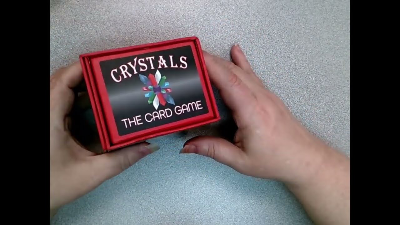 Unboxing of Crystals the Card Game by Jiff Games