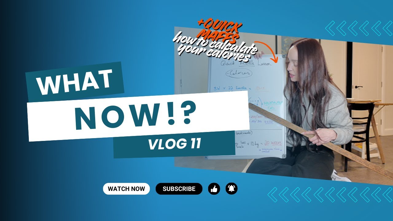 WHAT NOW?! Post January reset | Calculating calories & goal time frames