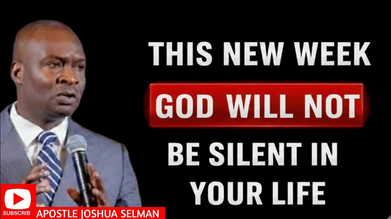 AFTER THIS 30 MINUTES PRAYER !! GOD WILL NEVER BE SILENT IN YOUR LIFE | APOSTLE JOSHUA SELMAN