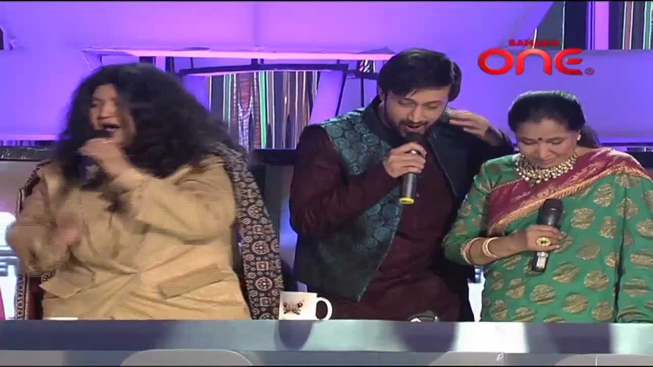 Asha Bhosle, Abida Parween, Runa Laila & Atif Aslam Live - Lal Meri Pat Full Version - HD Quality