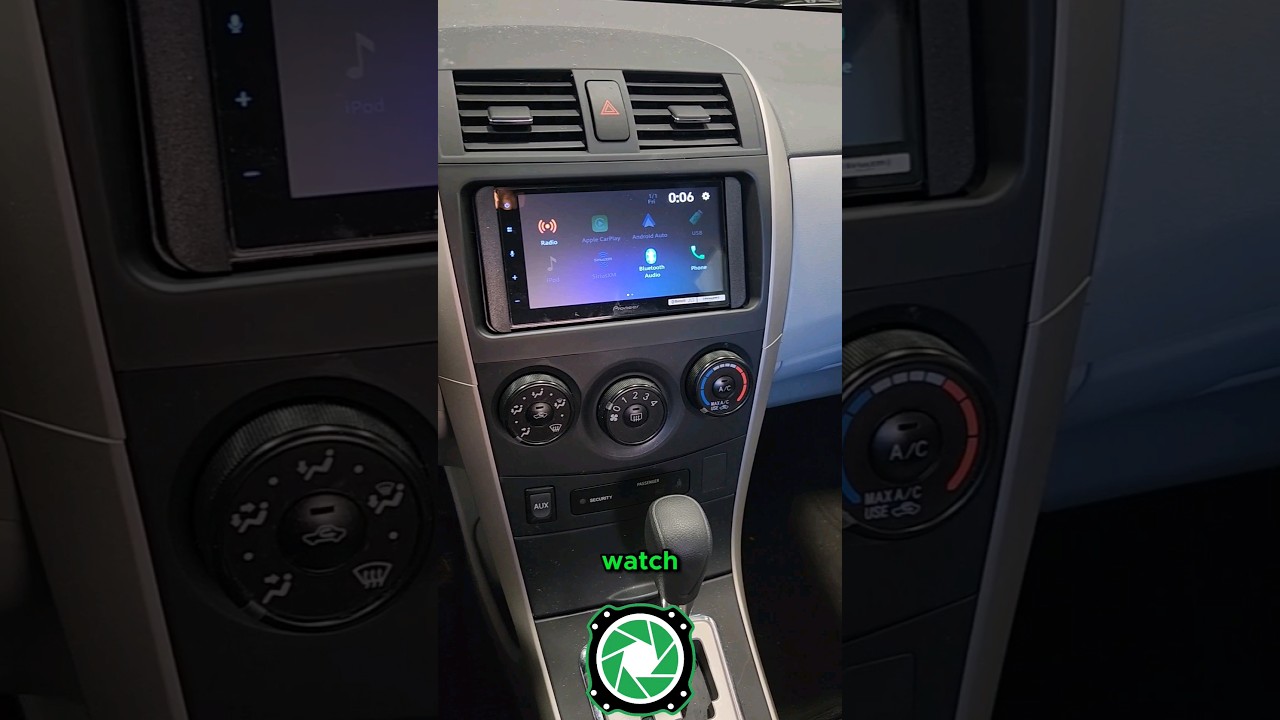 2010 toyota corolla radio replacement #caraudioinstallation #radioremoval #toyotacorolla #carstereo