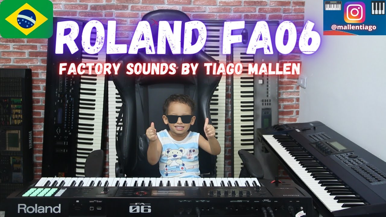 ROLAND FA06 (FACTORY SOUNDS) TIMBRES DE FABRICA by TIAGO MALLEN  feat. THÉO 
