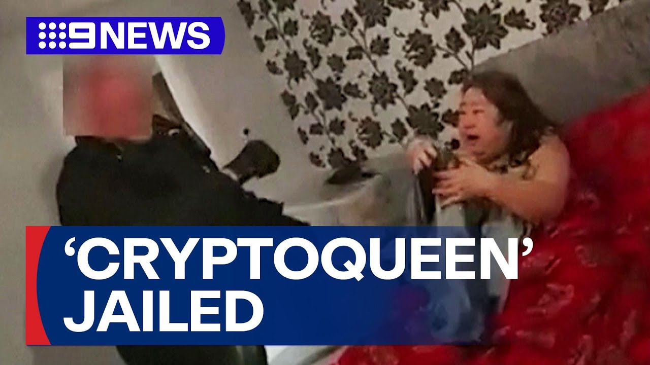 $10 billion cryptocurrency fraudster jailed during UK Police raid | 9 News Australia