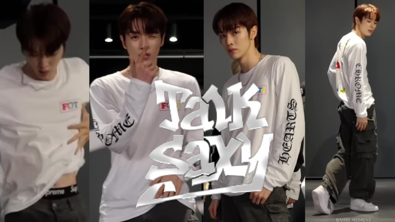 🎵'Talk Saxy' - RIIZE Dance Practice #SUNGCHAN Focus Fancam Cut | 🎵'토크 색시' - 라이즈 안무 연습 #성찬 포커스 직캠컷