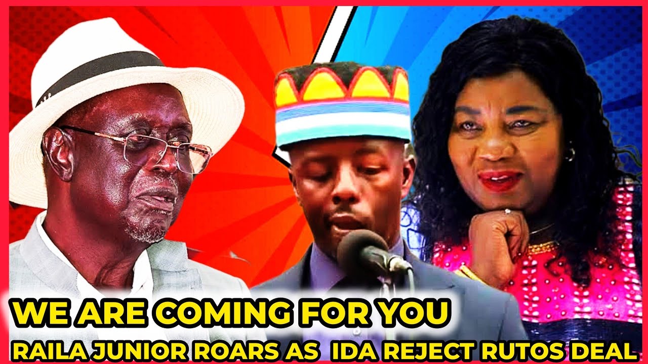 Drama As Raila Junior Leaks Why Ida Odinga Turned Down Rutos Job Offer! Oburu Odinga Scared 🚨