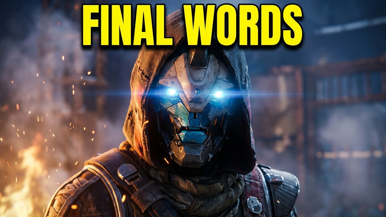 Destiny 2 - Cayde's sacrifice..