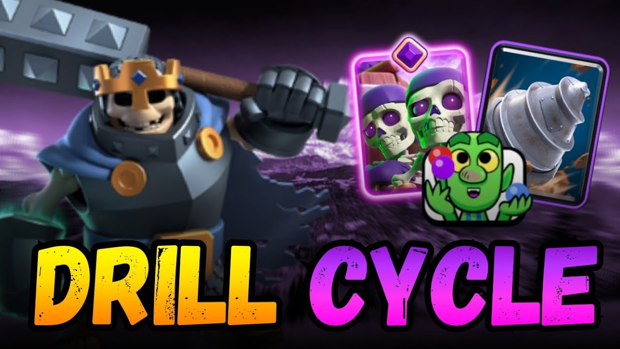 Je DEVIENS PRO à la DRILL ?? DECK TOP MONDE, sur Clash Royale !
