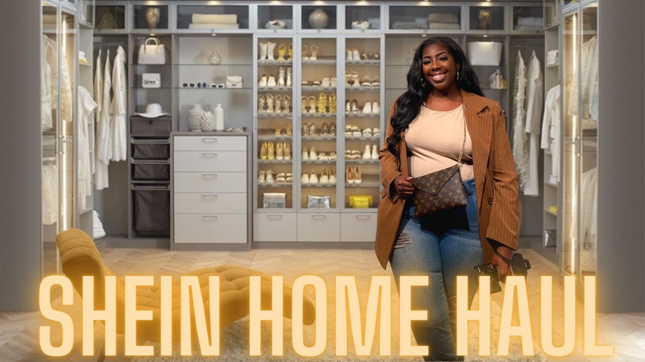 HUGE SHEIN HOME + LIVING HAUL | KITCHEN SUPPLIES, DECOR ITEMS AND ORGANIZATION PIECES| PRETTYNICI