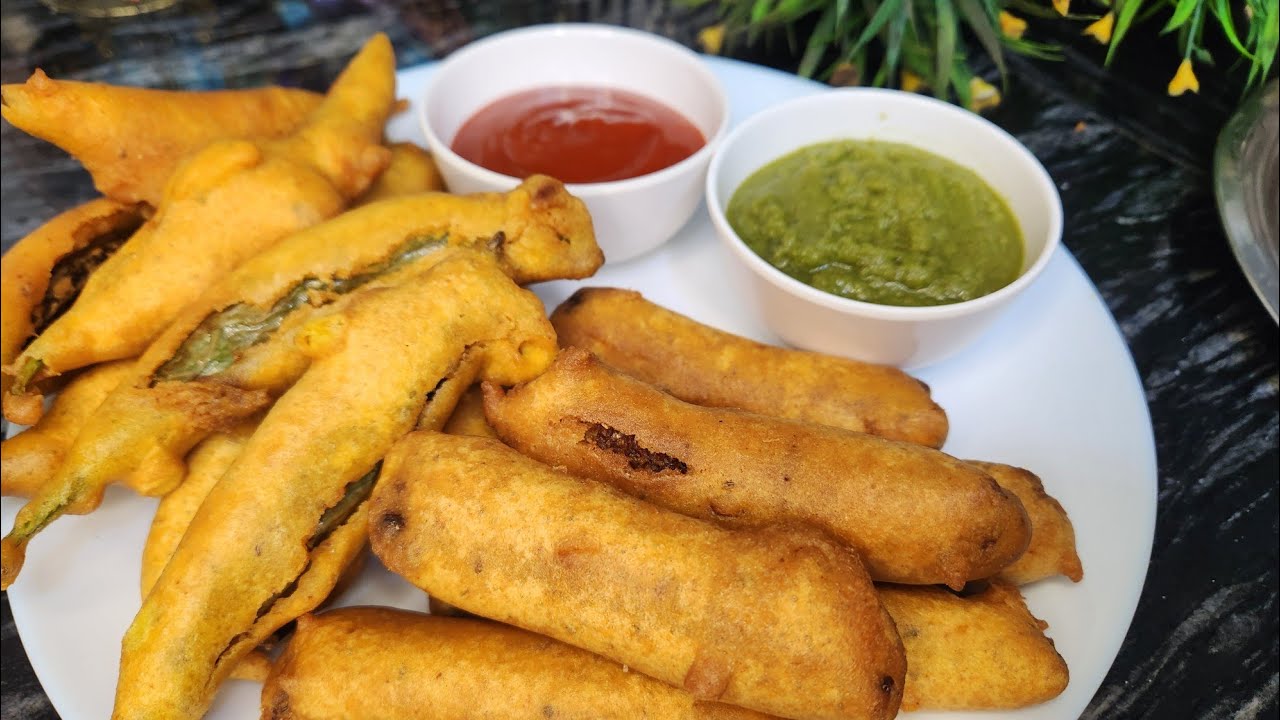 हस्बैंड ने बोला पकोड़ो में ऐसा क्या डाला जो पकोड़े इतने टेस्टी बने|Baby Corn Mirch Pakode|Amla Chutney