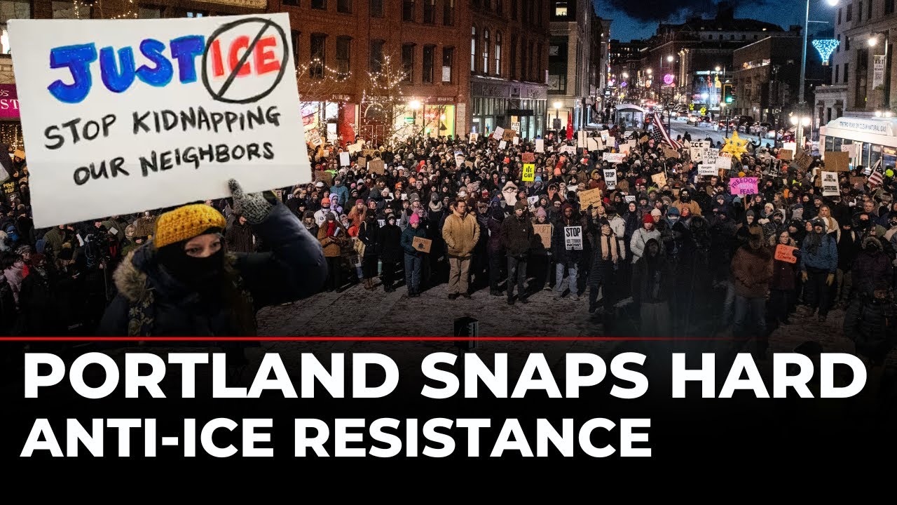 Anti-ICE Protests LIVE: Outrage in Portland After ICE Expands Presence Across Maine | US News Latest