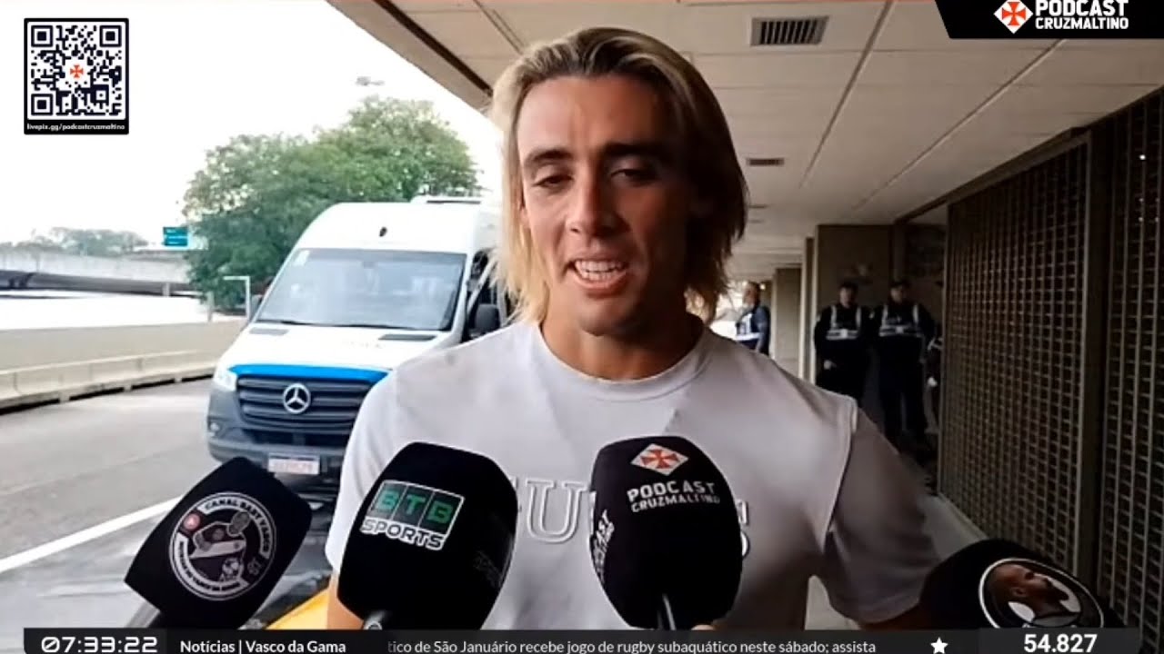 CONFIRA AS PRIMEIRAS PALAVRAS DE SPINELLI COMO JOGADOR DO VASCO