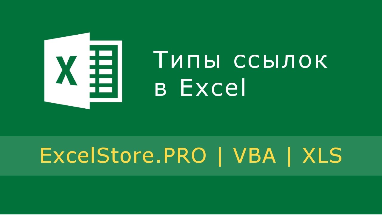 Урок 2: Типы ссылок в Excel