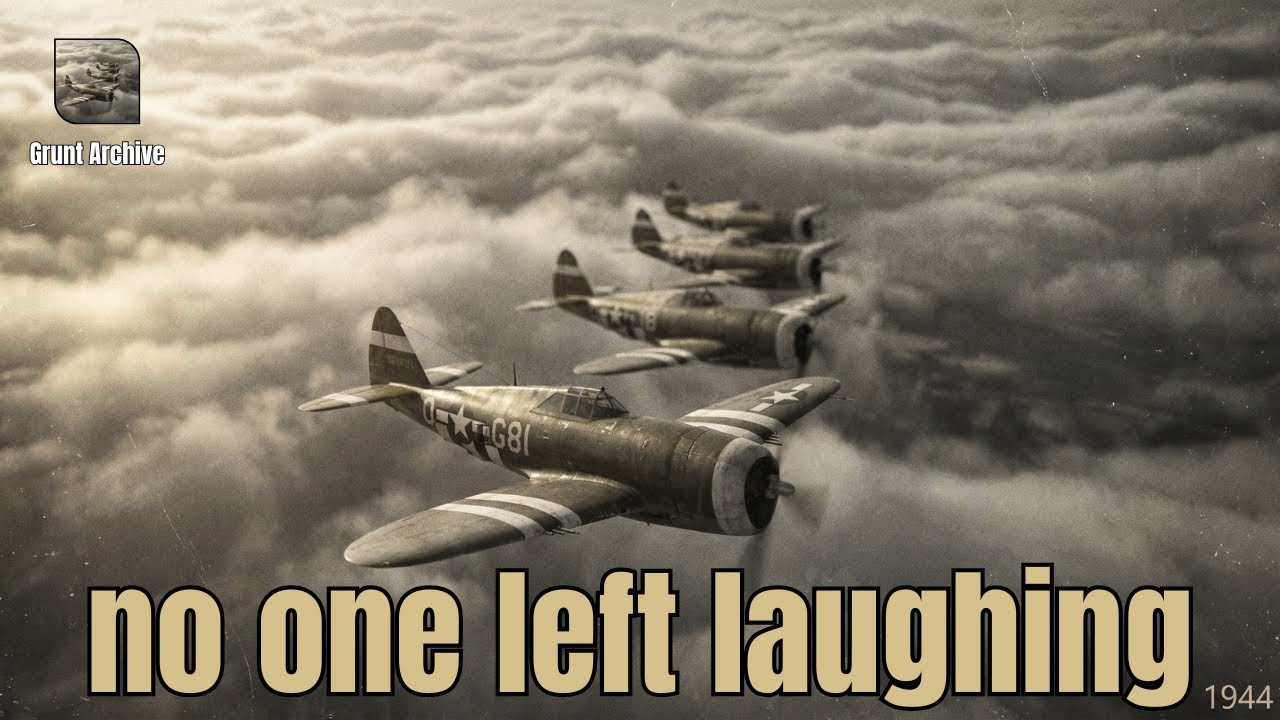 They laughed at the fat American fighter in April 1943. By May 1945, there was no one left to laugh